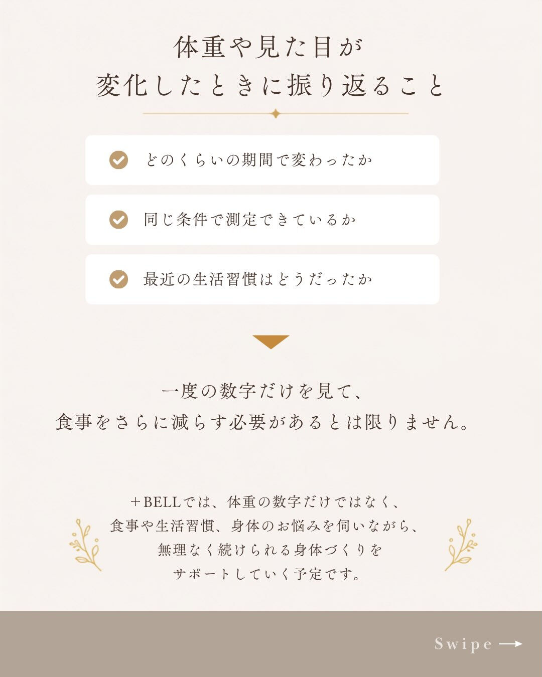 「昨日より体重が増えた」